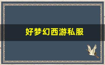 xinkaisf：好梦幻西游私服(梦幻西游手游) (2)