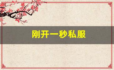 梦幻西游师傅：刚开一秒私服(刚开一秒传奇)